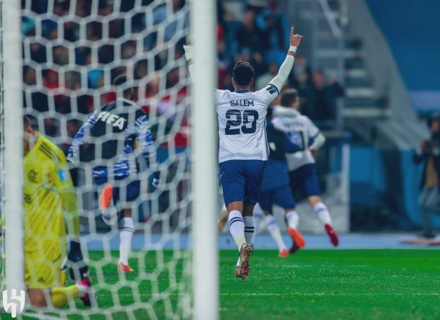 الاعلان عن أفضل لاعب في مباراة الهلال وفلامنجو