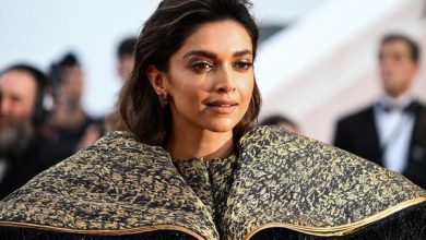 Deepika Padukone in Cannes, southern France, on May 25, 2022. CHRISTOPHE SIMON / AFP