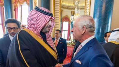 الأمير تركي بن محمد بن فهد يحضر حفل استقبال جلالة الملك تشارلز الثالث