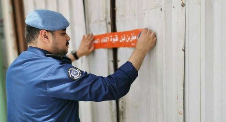 «الإطفاء» تغلق 16 موقعاً في حولي والفروانية والجهراء