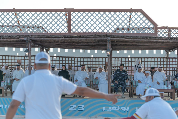 سلطان بن أحمد القاسمي يفتتح فعاليات النسخة الـ 23 من مهرجان صير بونعير