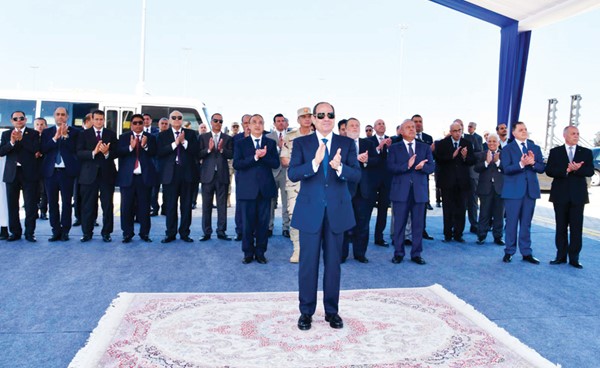 السيسي يشكر الكويت لتجاوبها بقضية التحكيم لمحطة الحاويات «تحيا مصر»