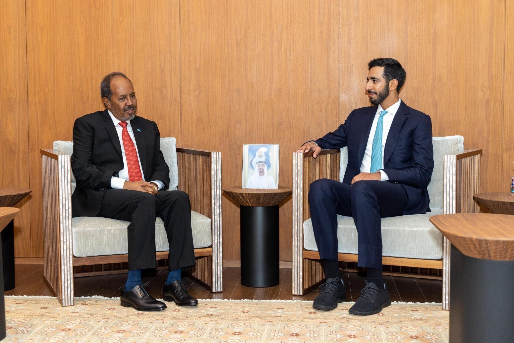 شخبوط بن نهيان آل نهيان يدعو المجتمع الدولي لرفع مستوى الاستجابة للأوضاع الإنسانية والتغير المناخي في الصومال
