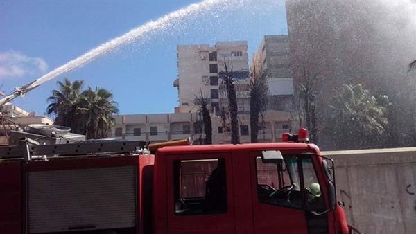 السيطرة علي حريق بمحل مفروشات في أكتوبر