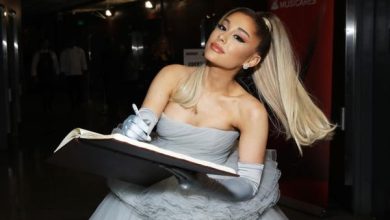 أريانا غراندي «Ariana Grande» -مصدر الصورة: Robin Marchant/Getty Images for The Recording Academy/AFP