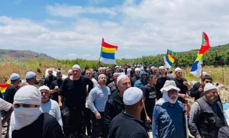 إضراب وغضب في الجولان السوري المحتل