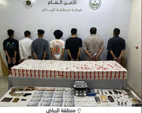 ضبط أسلحة ومخدرات.. ضربة مفاجئة لـ 7 مواطنين بالرياض