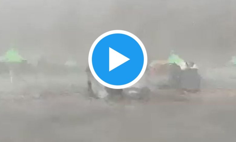 لا يُصدق.. شاهد ماذا فعلت العواصف المطرية بمحافظة المخواة في الباحة ؟