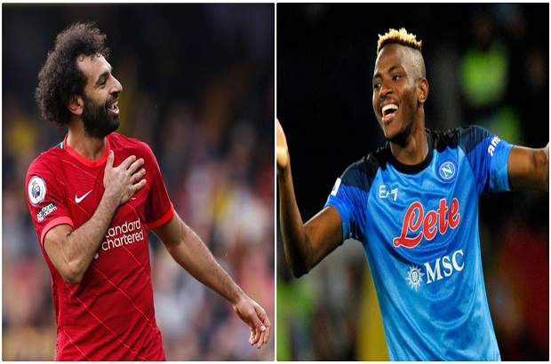 فيكتور أوسيمين ومحمد صلاح