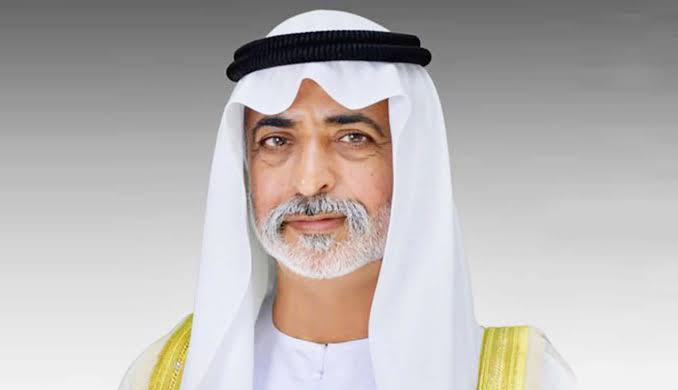 نهيان بن مبارك يعزّي في وفاة حمد بن سالم بن ركاض العامري
