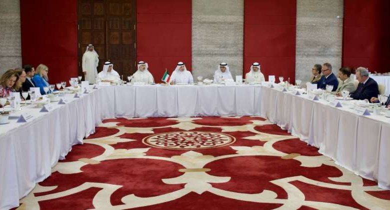 وزير الخارجية بحث «الشنغن» مع سفراء ورؤساء البعثات الديبلوماسية الأوروبية
