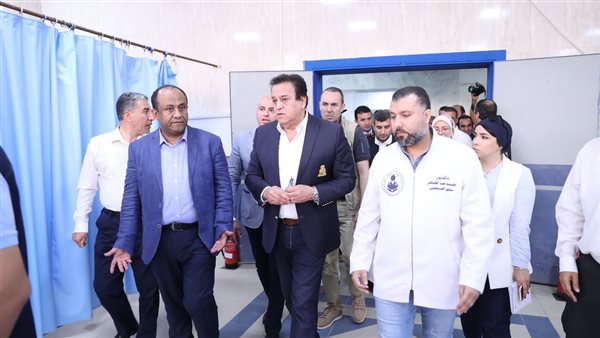 وزير الصحة يتفقد مستشفي الضبعة المركزي للتأكد من جاهزيتها