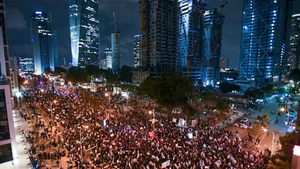 للأسبوع الـ 29.. عشرات الآلاف يتظاهرون في إسرائيل ضد التعديلات القضائية