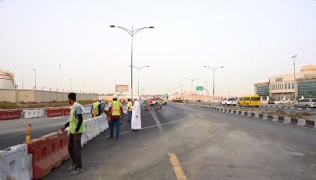 افتتاح المرحلة الأولى من مشروع شارع الاتحاد في عجمان