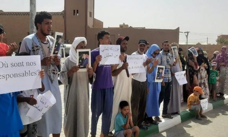 ساكنة مرزوكة تطلب حل مشاكل الماء والبناء
