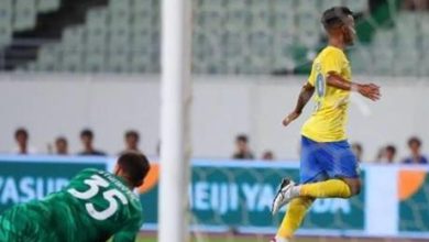 النصر يطمئن جماهيره بالتعادل مع إنتر ميلان