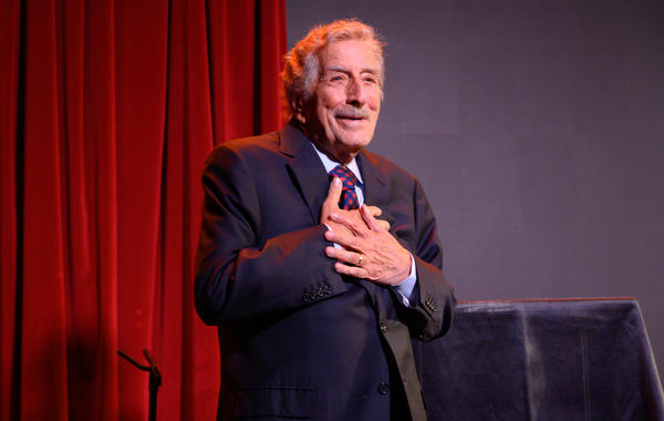 توني بينيت Tony Bennett «مصدر الصورة: Getty Images via AFP / GETTY IMAGES NORTH AMERICA / Noam Galai»