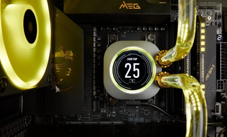 CORSAIR تنقل تقنية iCUE LINK إلى سلسلة التبريد المُخصّص Hydro X Series