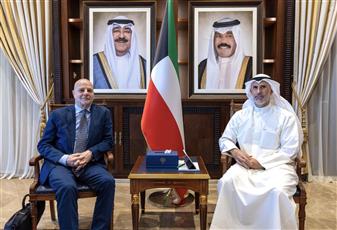 نائب وزير الخارجية يبحث أوجه التعاون بين الكويت وبعثة الأمم المتحدة لدى العراق
