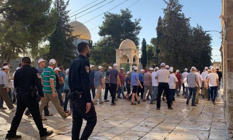 الشهر القادم يحمل مزيداً من المخاطر.. صلوات المستوطنين تهويد علني يهدد المسجد الأقصى