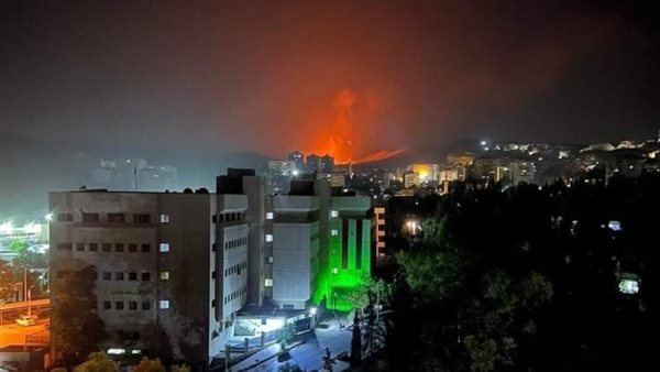 انفجارات بدمشق في مستودعات تابعة لميليشيات إيرانية بمنطقة جبلة