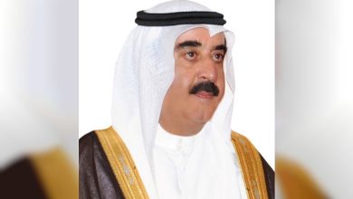حاكم أم القيوين يعزي خادم الحرمين الشريفين بوفاة الأمير فيصل بن تركى