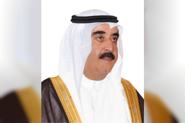 حاكم أم القيوين يعزي خادم الحرمين الشريفين بوفاة الأمير فيصل بن تركى