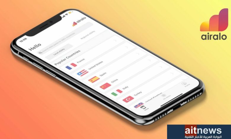 شركة Airalo لشرائح eSIM تجمع تمويل بقيمة 60 مليون دولار