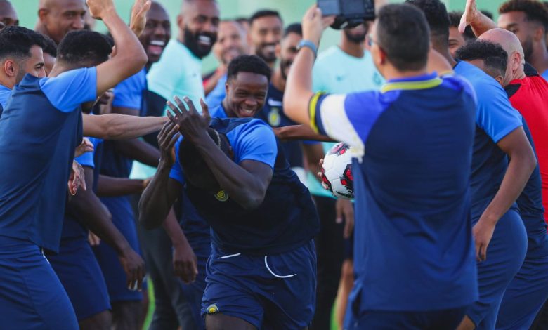 ماني ينعش تدريبات النصر قبل موقعة الزمالك