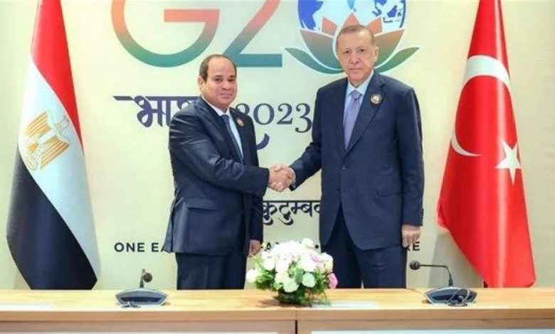 السيسي وأردوغان يؤكدان أهمية العمل من أجل دفع مسار العلاقات بين البلدين - أخبار السعودية