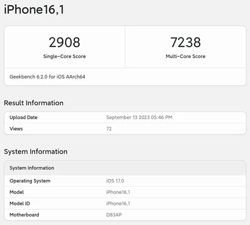 قوة معالج Apple A17 Pro تضع المنافسين في مأزق حقيقي!