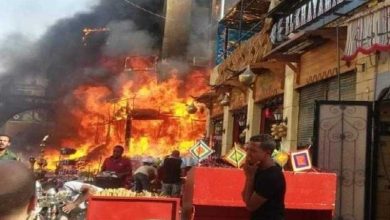 إصابة 6 أشخاص بحروق متفرقة بالجسم إثر حريق في سوهاج