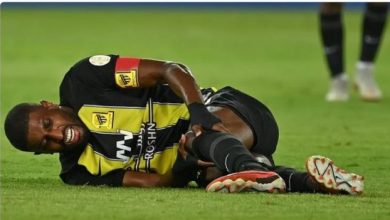 الاتحاد يكشف عن إصابة شراحيلي بالرباط الصليبي