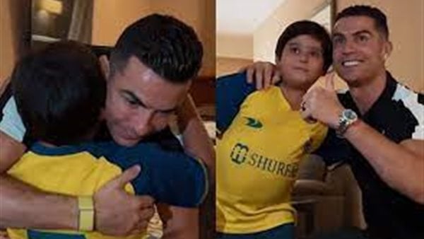 بسبب طفل..كريستيانو رونادلو يخطف القلوب مع نادي النصر في ايران