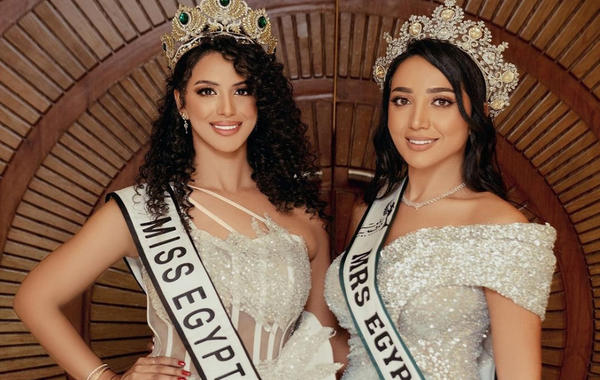 شادن جلال ونهلة خالد ملكتا جمال مصر 2023 - الصورة من الصفحة الرسمية لـ "miss Egypt " بـ "إنستغرام"