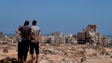 ليبيا بالصور.. أكثر من 38640 شخصًا نزحوا في المناطق المنكوبة