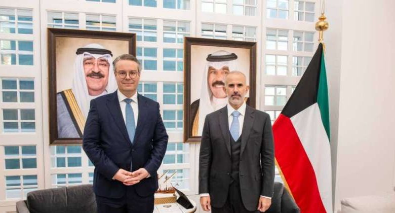 نائب وزير الخارجية بحث ووزير الدولة الألماني تطورات قرار «الاتحادية» في شأن «خور عبد الله»
