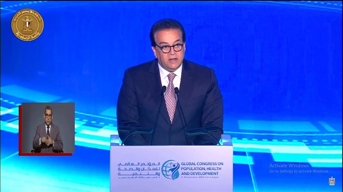 وزير الصحة: الزيادة السكانية قضية مصير وتمثل التحدي الأكبر الذي يواجه العمل الوطني