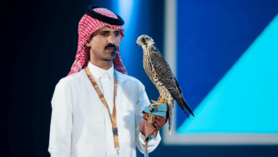 321 ألف ريال قيمة مبيعات الليلة الثامنة لمزاد نادي الصقور السعودي