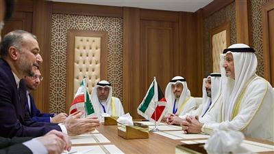 وزير الخارجية يلتقي نظيره الإيراني لبحث التطورات في الأراضي المحتلة وقطاع غزة