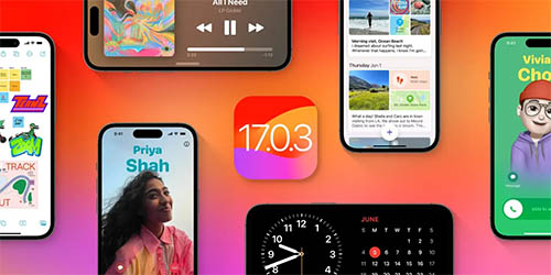تحديث iOS 17.0.3 متوفر للجميع وهذه هي فائدته