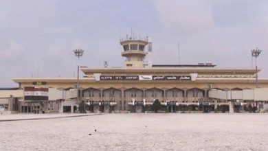استئناف العمليات في مطار حلب بعد غارة جوية إسرائيلية