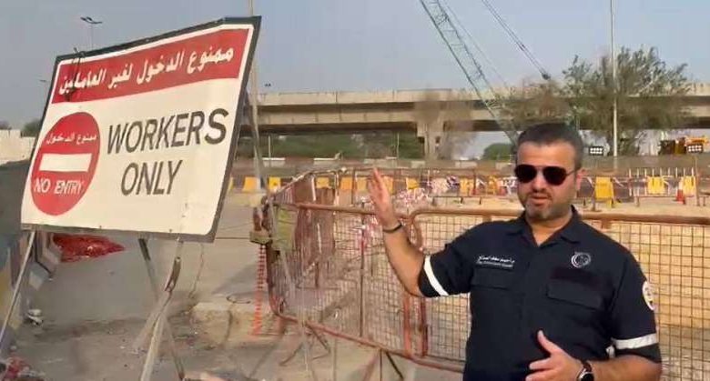 «الأشغال» تنفي ما يُتداول عن عدم تأمين موقع قيد التنفيذ في «جابر العلي»