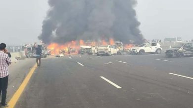 الدفع بـ20 سيارة إسعاف إلى موقع حادث تصادم في طريق القاهرة - الإسكندرية الصحراوي