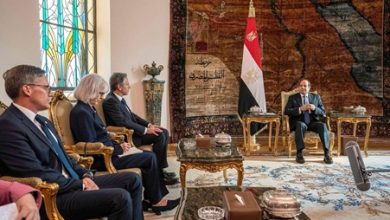 الرئيس السيسي لبلينكن: رد الفعل الإسرائيلي تجاوز حق الدفاع عن النفس إلى العقاب الجماعي