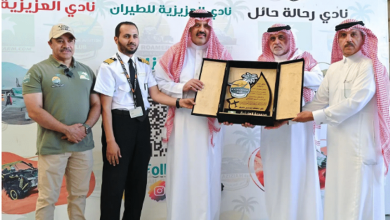 تدشين برامج وفعاليات نادي الطيران للهواة بحائل
