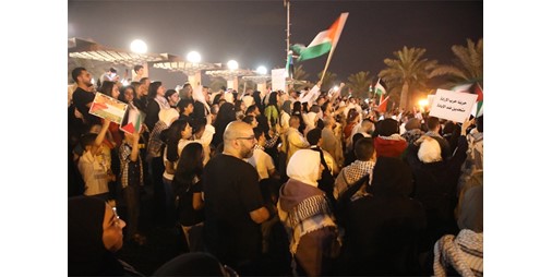 جمعة الغضب من الكويت تحية إلى غزة الأبية