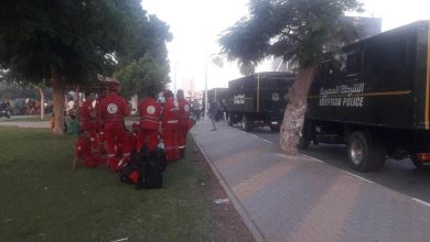 حريق الإسماعيلية.. الأدلة الجنائية تعاين موقع مديرية الأمن