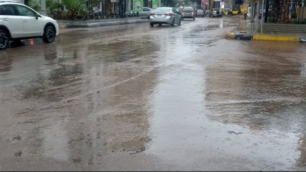 سقوط الأمطار اليوم على مناطق من القاهرة