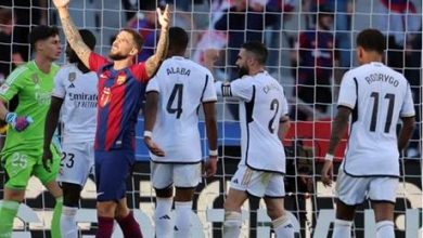 عاجل//بيلينجهام يهدي ريال مدريد الفوز على برشلونة